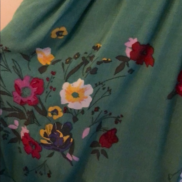 Green Spaghetti Strap Romper - Picture 3 of 3